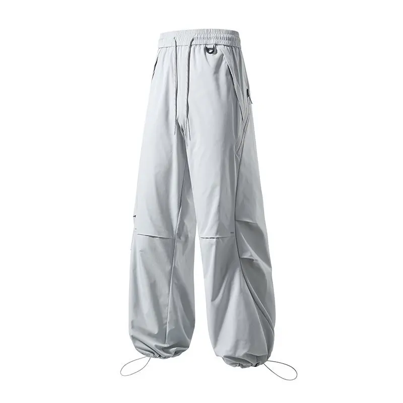 

IZEXX Outdoor Spring Autumn Waterproof Hiking Trousers Men's Casual Straight Leg High Waist Sports Sle Military een