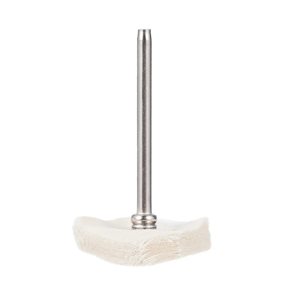 5 stücke 25 MM Tuch Polieren Rad Puffer Pad Baumwolle Schleif Werkzeug Schmuck Polieren Rad Polieren Pad für Buff Dremel zubehör – Detail 11