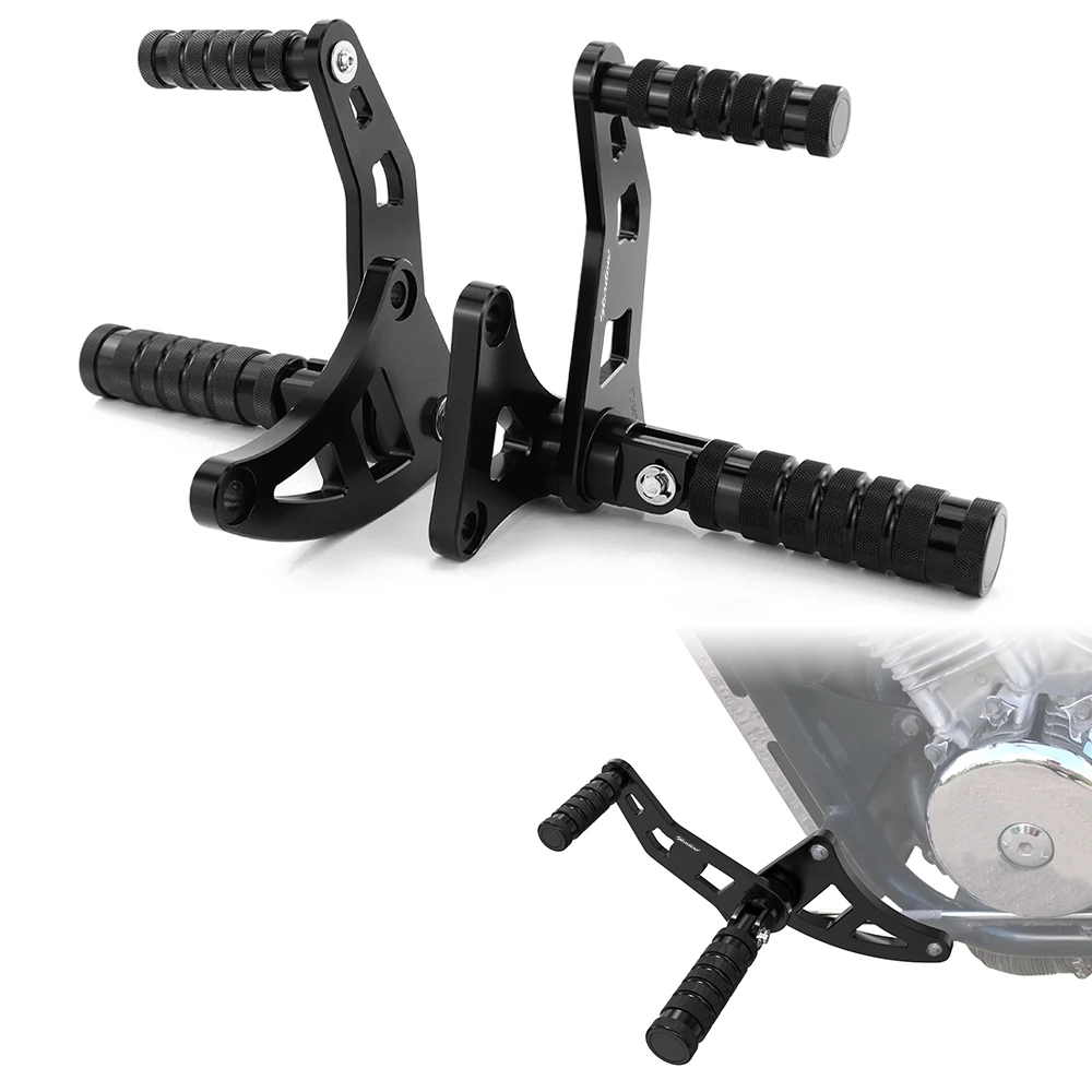 

Foot Pegs Fit For Shadow VLX600 VT600 C CD 1988-2007 Motorcycle Forward Control Footrest Extension Footpegs Adjustable Set