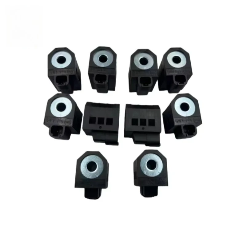 High Quality 12v 24v Solenoid Valve Coil for Excavator Construction Machinery Parts-Models R215-7 R220-7 R225-7-HDF