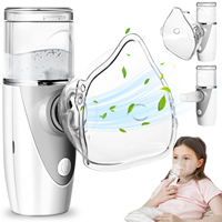 Portable Nebulizer, Nebulizer Machine for Adults and Kids, with 3 Nebulizer Masks and Adjustable Nebulization Rate