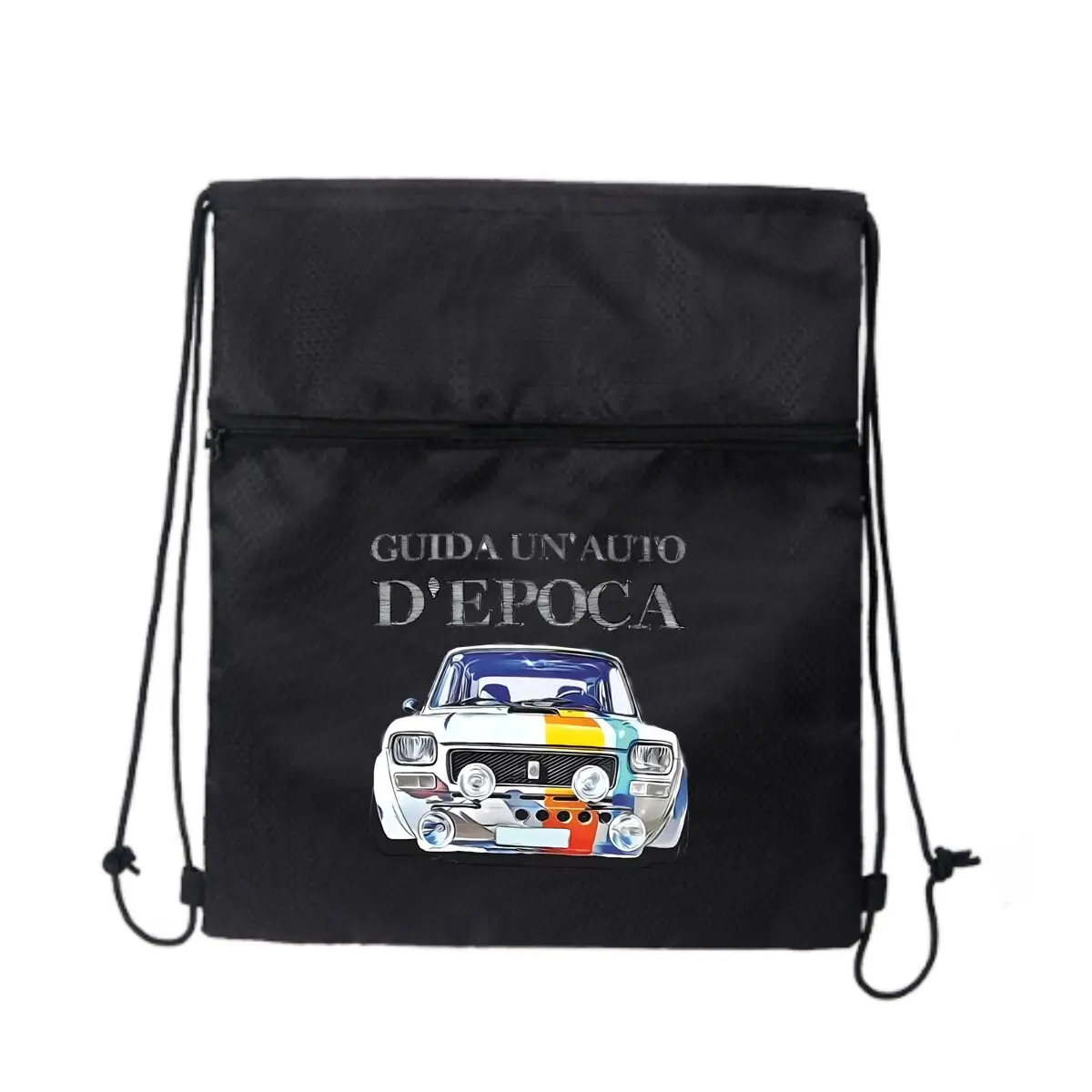 

Guida un'Auto D'epoca Винтажная автомобильная художественная стильная сумка на молнии на шнурке для спортзала: спортивный дизайн для любителей фитнеса