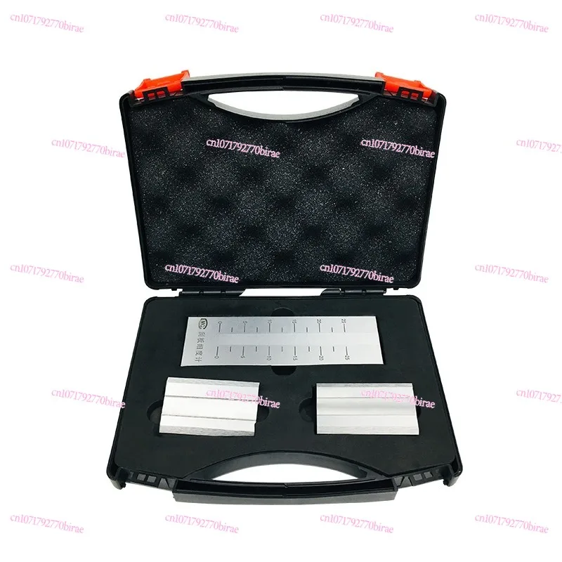Scraper Fineness Meter QXD Single Slot Fineness Plate 0-25/50/100 Paint Particle Ink  Meter