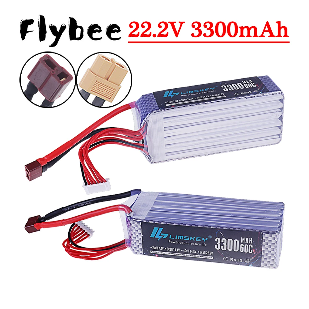 

6S 3300 мАч Lipo Батарея 60C RC Автомобиль Лодки Дрон Запчасти с разъемом Deans T XT60 XT90 22,2 В Батарея для игрушек с дистанционным управлением