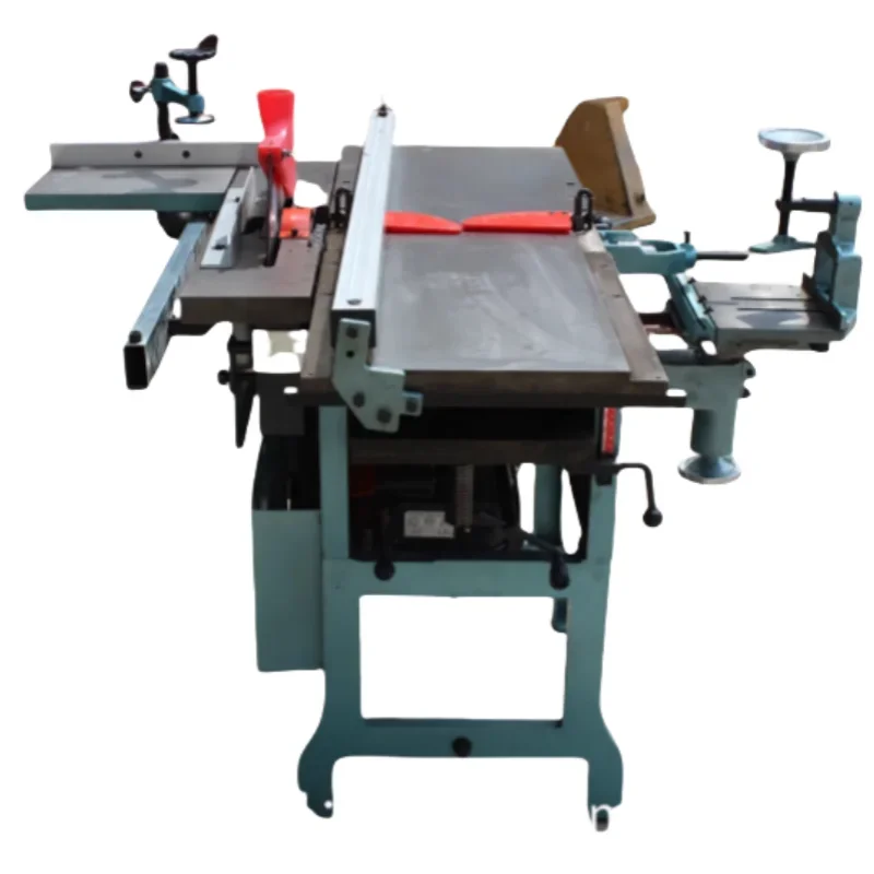 

Factory Price Economic Woodworking Combination 4 Functional Bench Multifunctional Sawing Planing Drilling Mortising Machine