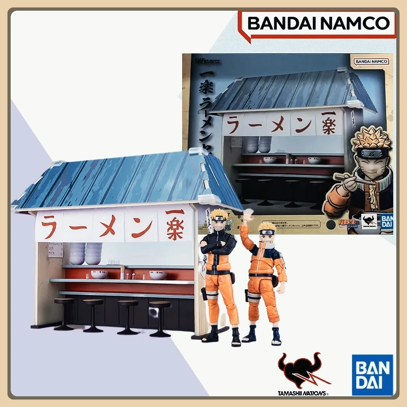 

In Stock Original Bandai S.H.Figuarts NARUTO NARUTO CHIRAKU RAMEN SET Figure Finished Model Kit Anime Figure Model Toy