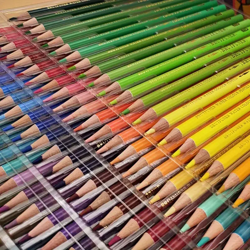 Brutfuner 48/72/120/160/180 Farben Ölfarbstift-Set für Kunstzeichnungen, Spezialfarbstifte – Detail 7