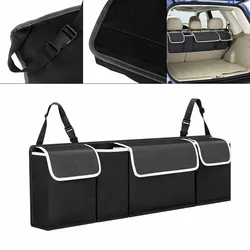 Car Organizer Trunk Storage Bag Large Capacity Auto Multiues Tools Storage Box Bag Stowing Tidying Car Trunk Organizer Bag