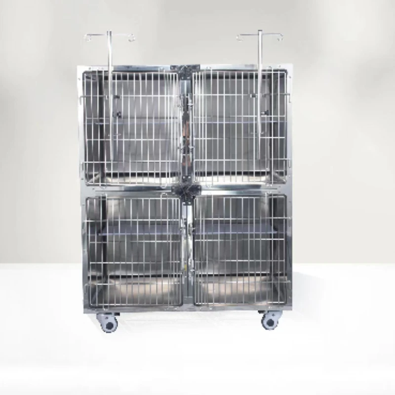 

Vet Equipment Veterinary Cage Stainless Steel Veterinary Cat Animal Cages For Cat Animal Cages