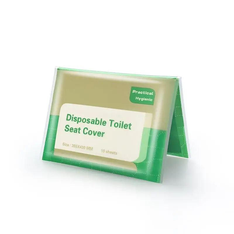 50/100 Stück Große Universelle Version Einweg-Toilettensitzauflage Tragbare Wasserdichte Toiletten-Sitzauflage für Reisen – Detail 11