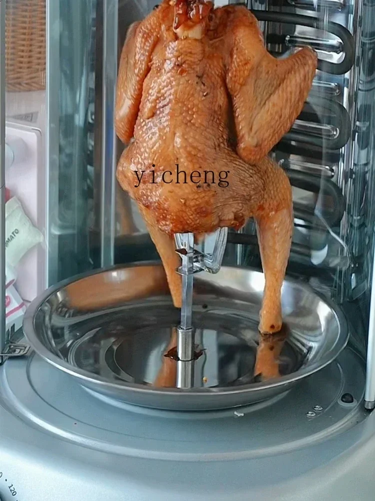 Griglia per barbecue elettrica senza fumo Spiedini rotanti Macchina per uso domestico e commerciale Forno per anatre arrosto di pollo arrosto
