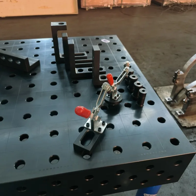 China cast iron 3d welding table and welding fixture