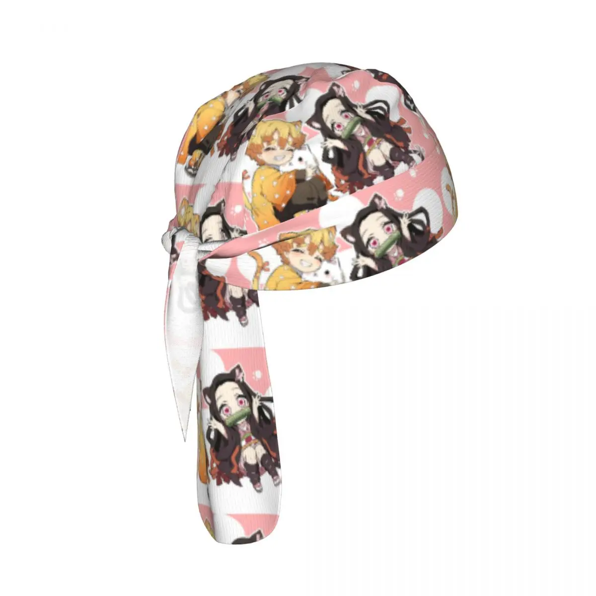 Custom Demones S-Slayer Headscarf Cap Quick Drying Cycling Cap Women Men Motorcycle Sport Bandana Headband Sweat-wicking Cap