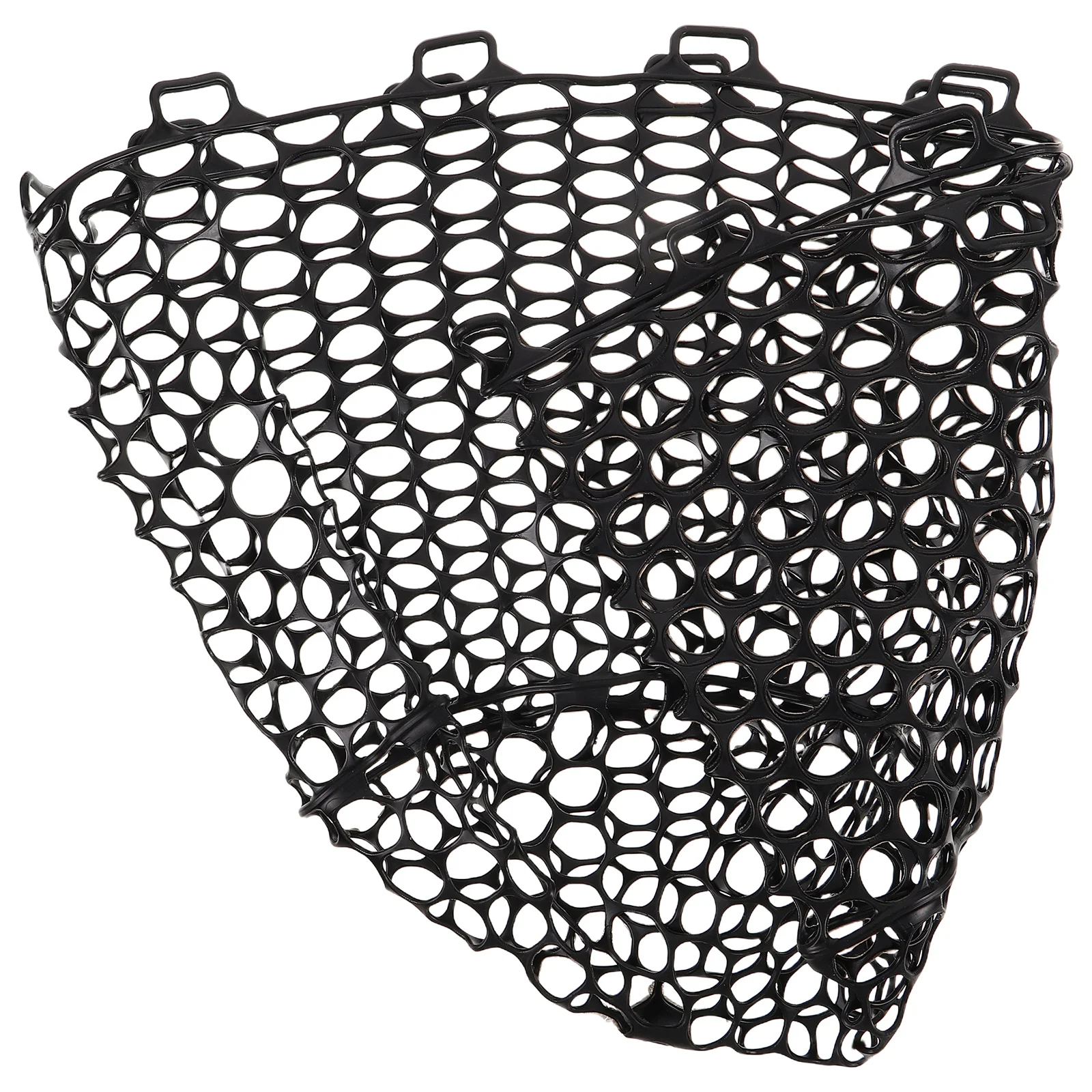 

Foldable Silicone Fishing Net Replacement Mesh Bag Strong Flexible Abrasion Resistant Fishing Net Mesh Replacement