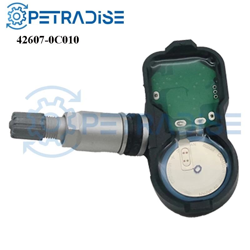 Novo sensor de pressão dos pneus tpms para toyota sequoia 2004-2007 tacoma 2005-2015 tundra 05-06 peças de automóvel oem 42607-0c010 426070 C010