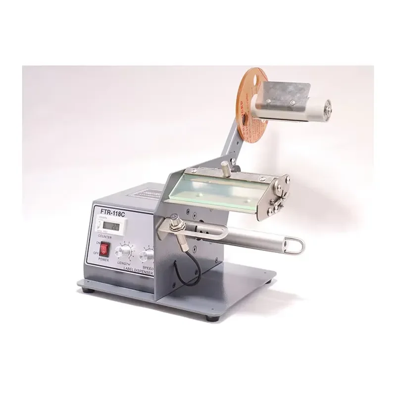 Automatic Desktop Thermal Bar Code Sticker Label Peeling Machine,Label Separator, Label Rewinder