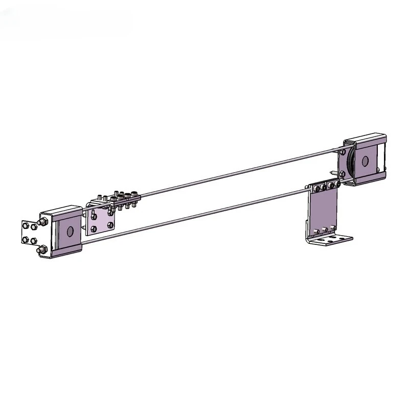 Sliding Door Telescopic Sliding Door Kit Stainless Steel Rope