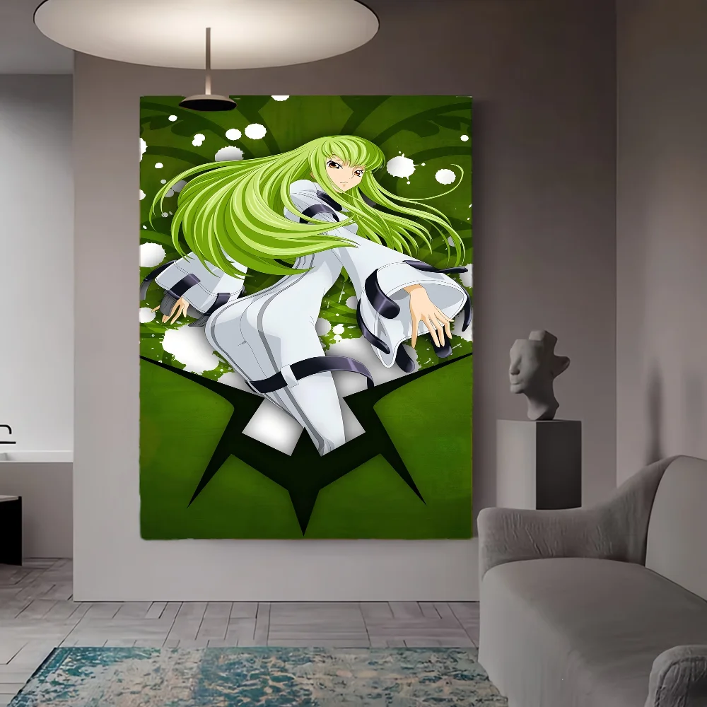 Code Geass Anime Posters Sticky Fancy Wall Sticker For Living Room Bar Decoration Room Wall Decor