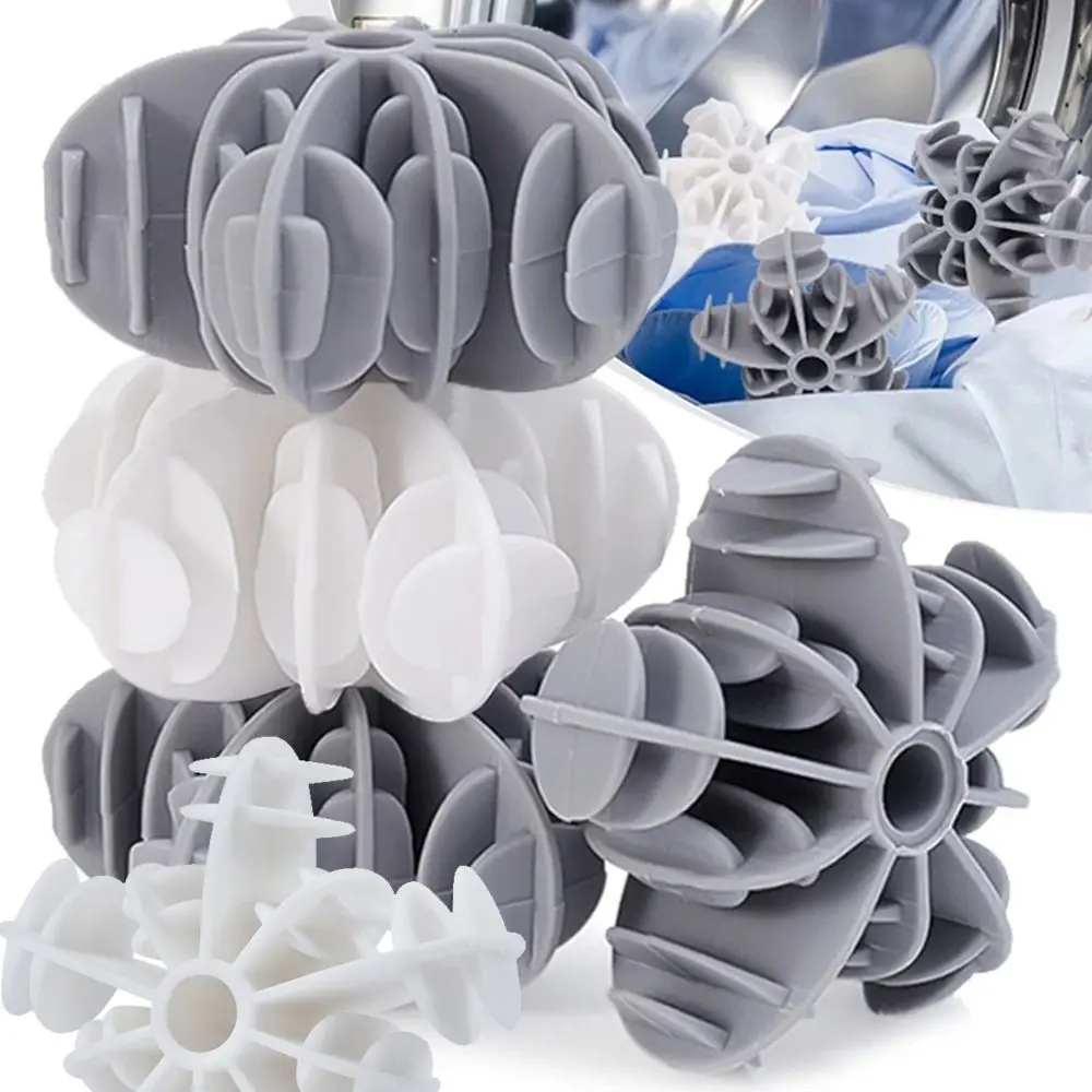 1PC Clothes Stain Removal Laundry Balls Reusable Decontamination Laundry Products Prevent Winding Silicone Lint Remover