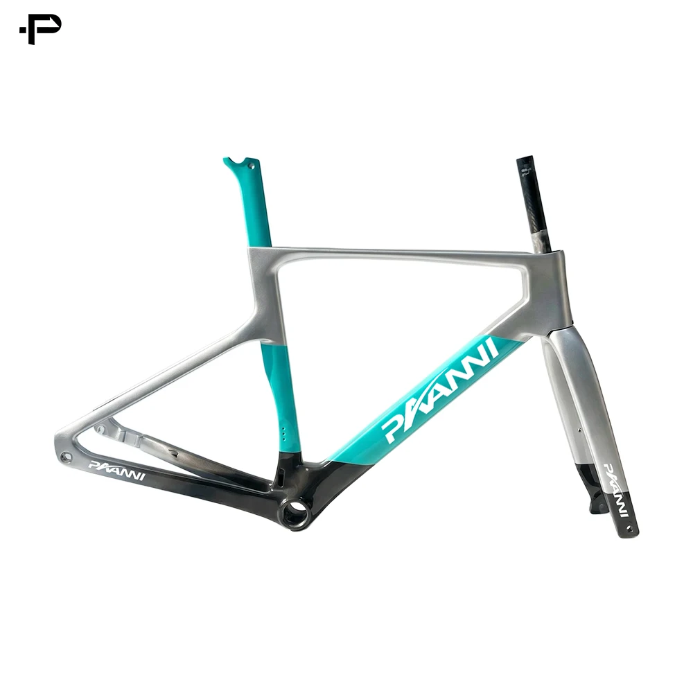 Carbon Road Bike Frame Disc Brake Full Hidden T47 Cable UDH Hanger Lightweight Compatible With 700*32C Bicycle Frameset