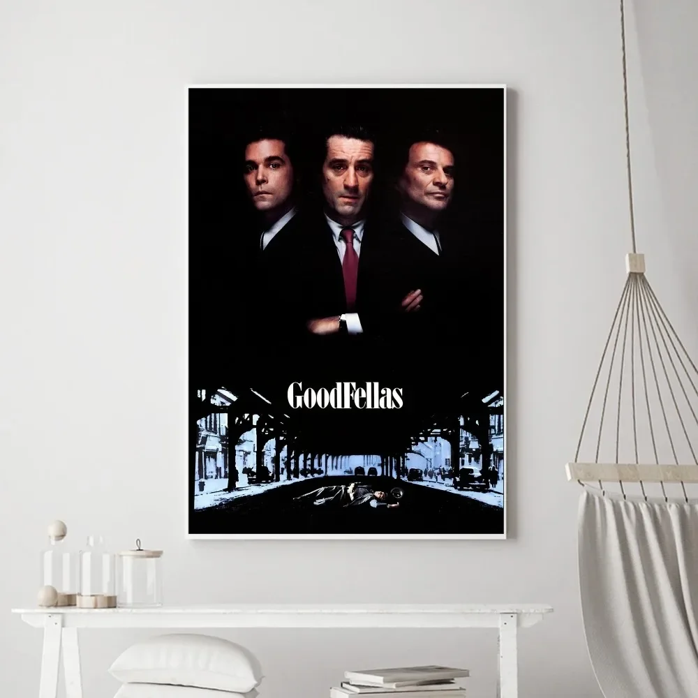 Retro Goodfellas Movie Poster Prints Poster Wall Painting Bedroom Living Room Wall Bar Restaurant Sticker Large