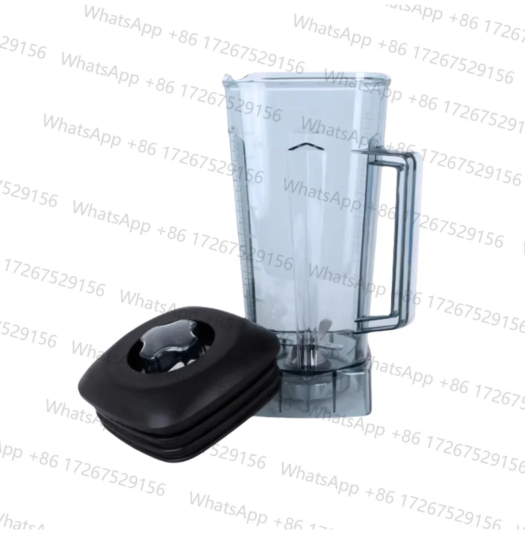 Jarra para licuadora de 2 litros con tapa con cuchilla mezcladora, piezas y accesorios para licuadora comercial, aspas para licuadora KitchenAid