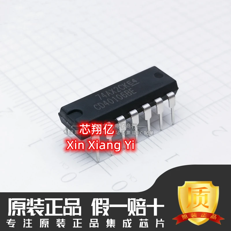 10 шт./лот CD40106BE CD40106 DIP-14