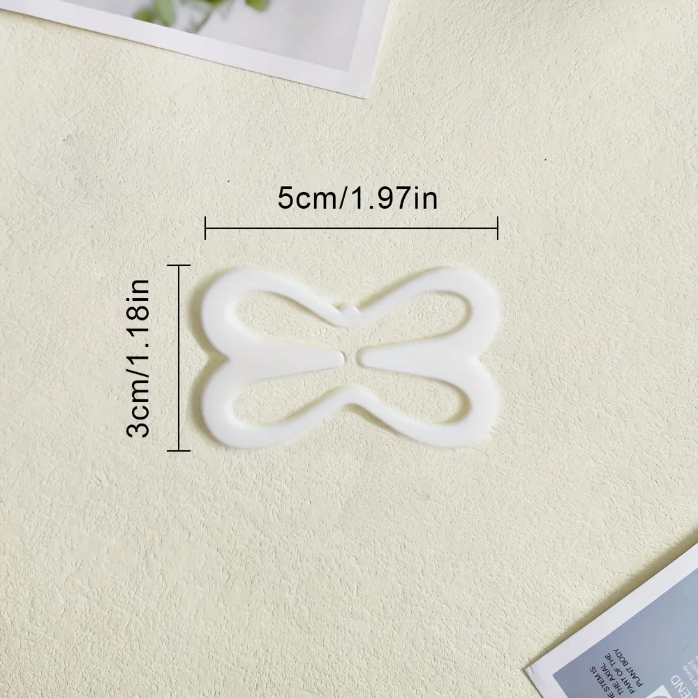 5Pcs Dragonfly Pattern Invisible Bra Strap Clips, Adjustable Non‑Slip Shoulder Strap Accessories for Travel, Sports & Outdoor