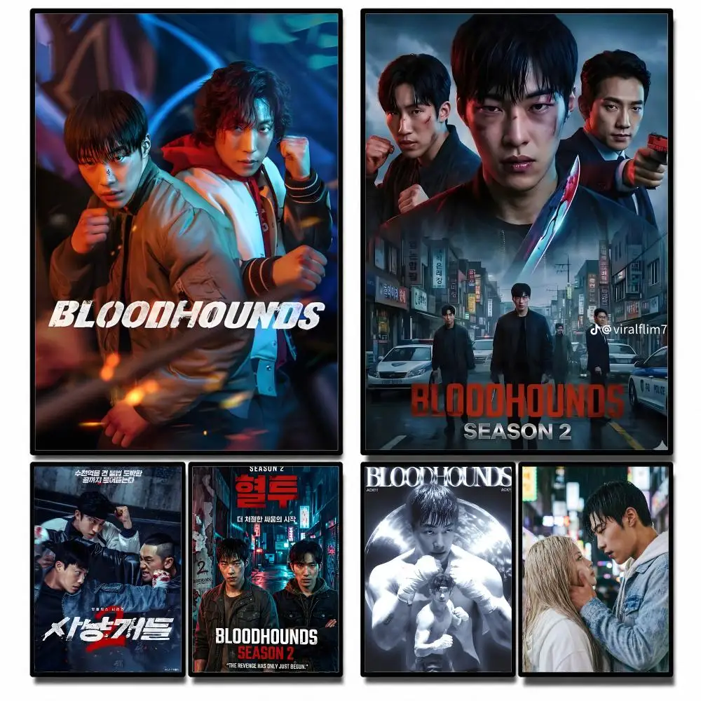 TV Series Bloodhounds Poster High-definition  stickers, suitable for bedroom, living room, home decoration