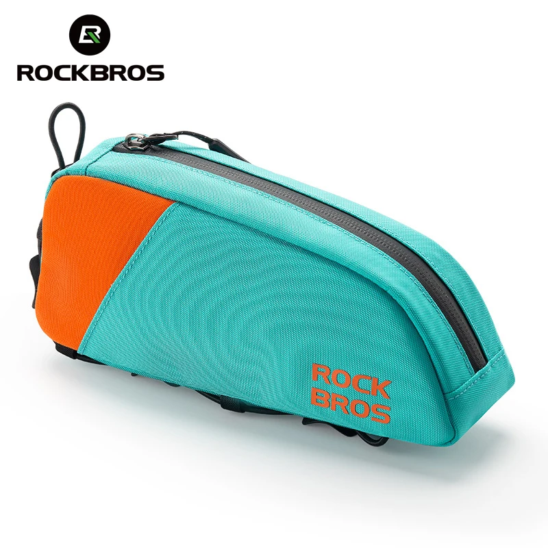 

ROCKBROS Bicycle Bag Ultralight Top Front Tube Frame Bag Large Capacity Cycling Bag Reflective Portable Bike Bag Accessories