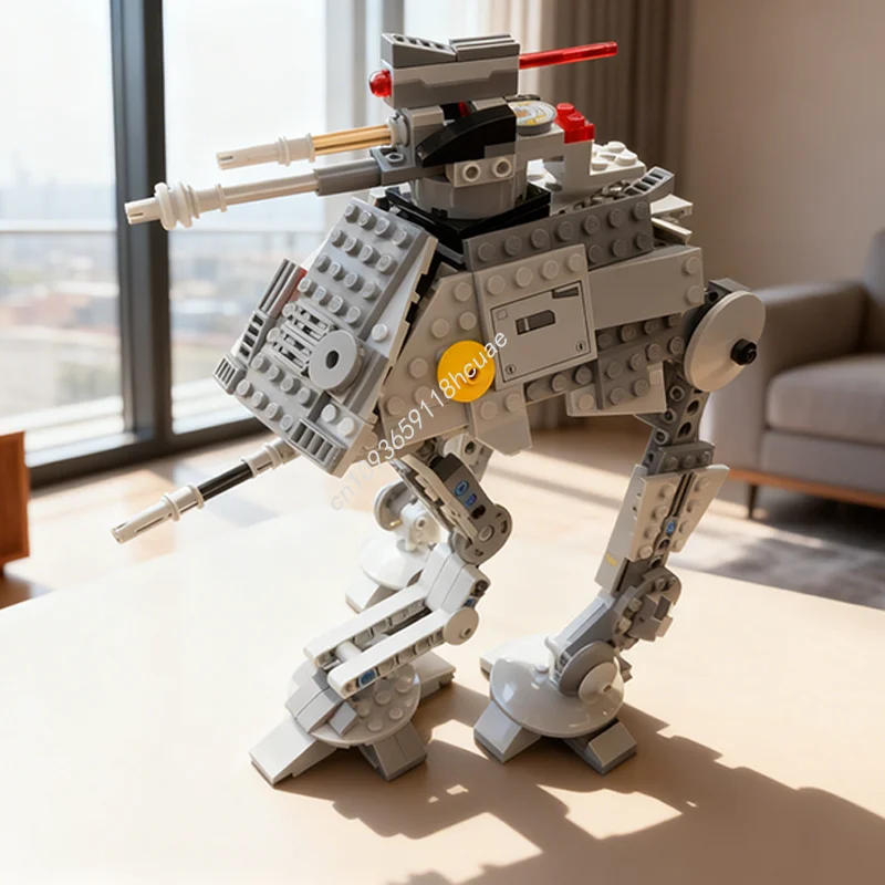 

336 деталей MOC AP Star Battle: Конструктор-модель, архитектурные блоки, рождественский подарок, развивающая игрушка DIY для детей