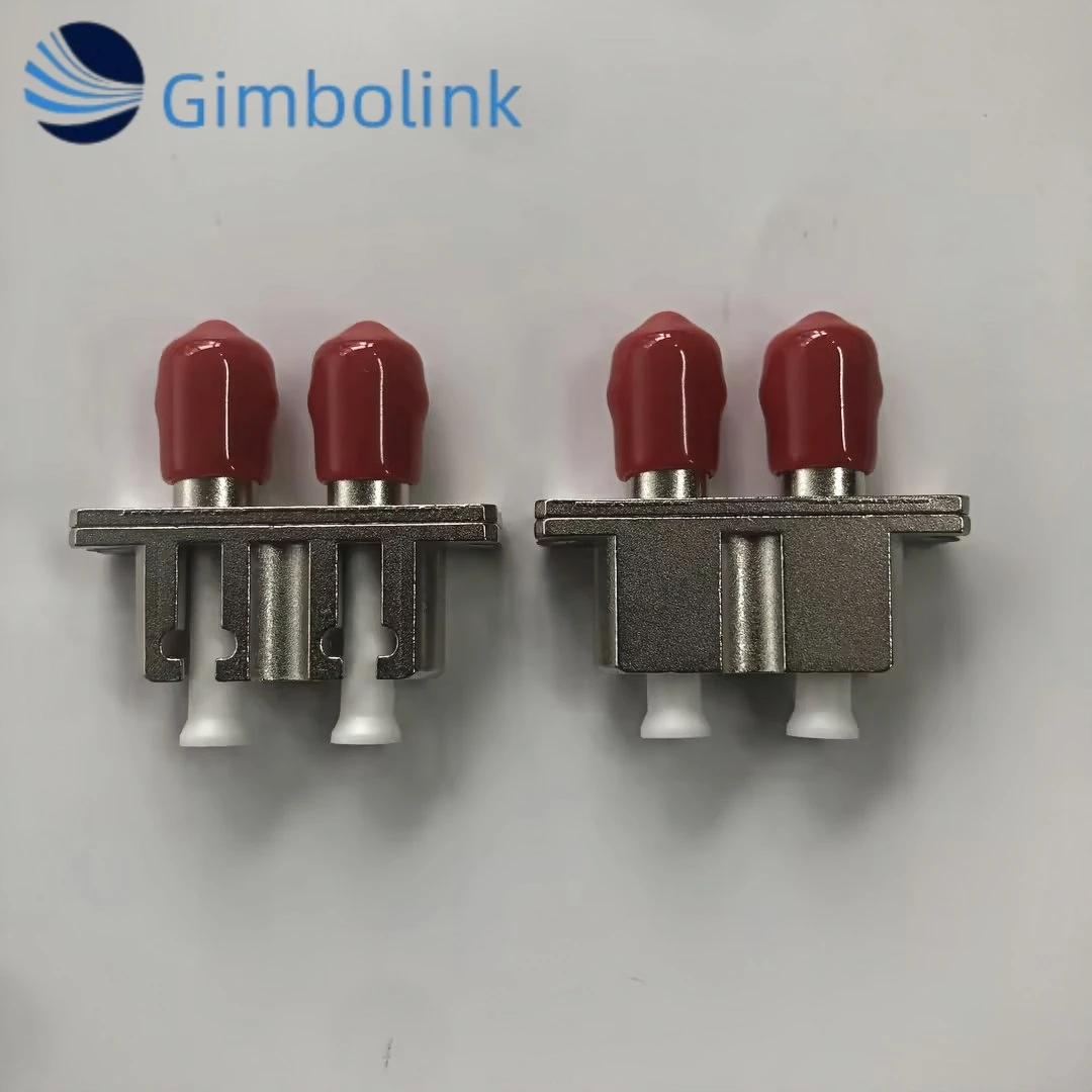 

Волоконно-оптический адаптер LC UPC к ST UPC Женский гибридный адаптер Металлический оптоволоконный дуплексный адаптер Соединитель FTTH оптический разъем