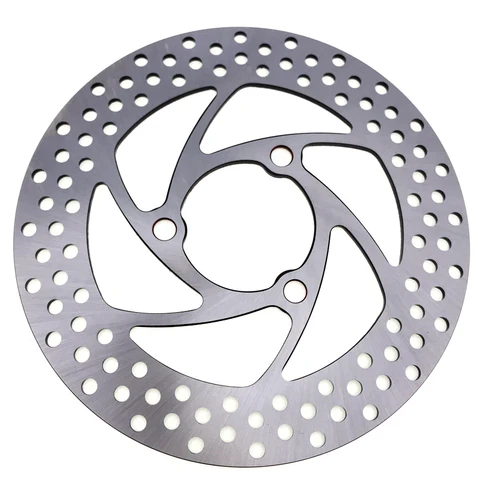 Imagen 2 del producto Discos de disco delanteros y traseros de freno para motocicleta, de acero inoxidable, Universal, 200mm, 220mm, 7,0 pasos, para Yamaha, Honda, Kawasaki, Suzuki