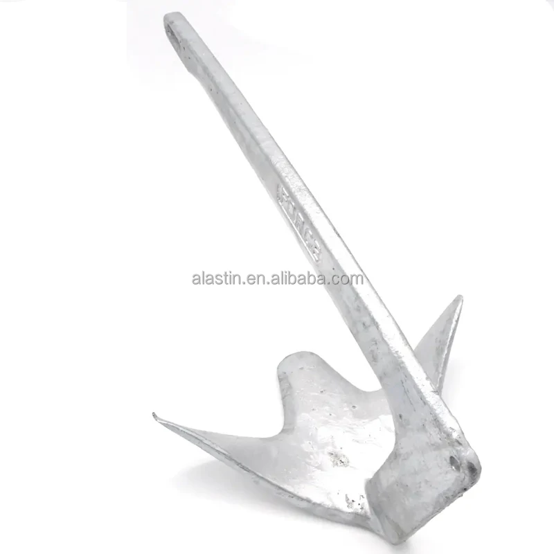 

STLF Boat Anchor Manufacturer Hot Dip Galvanized Bruce Anchor With Good Quality for Fishing Boat