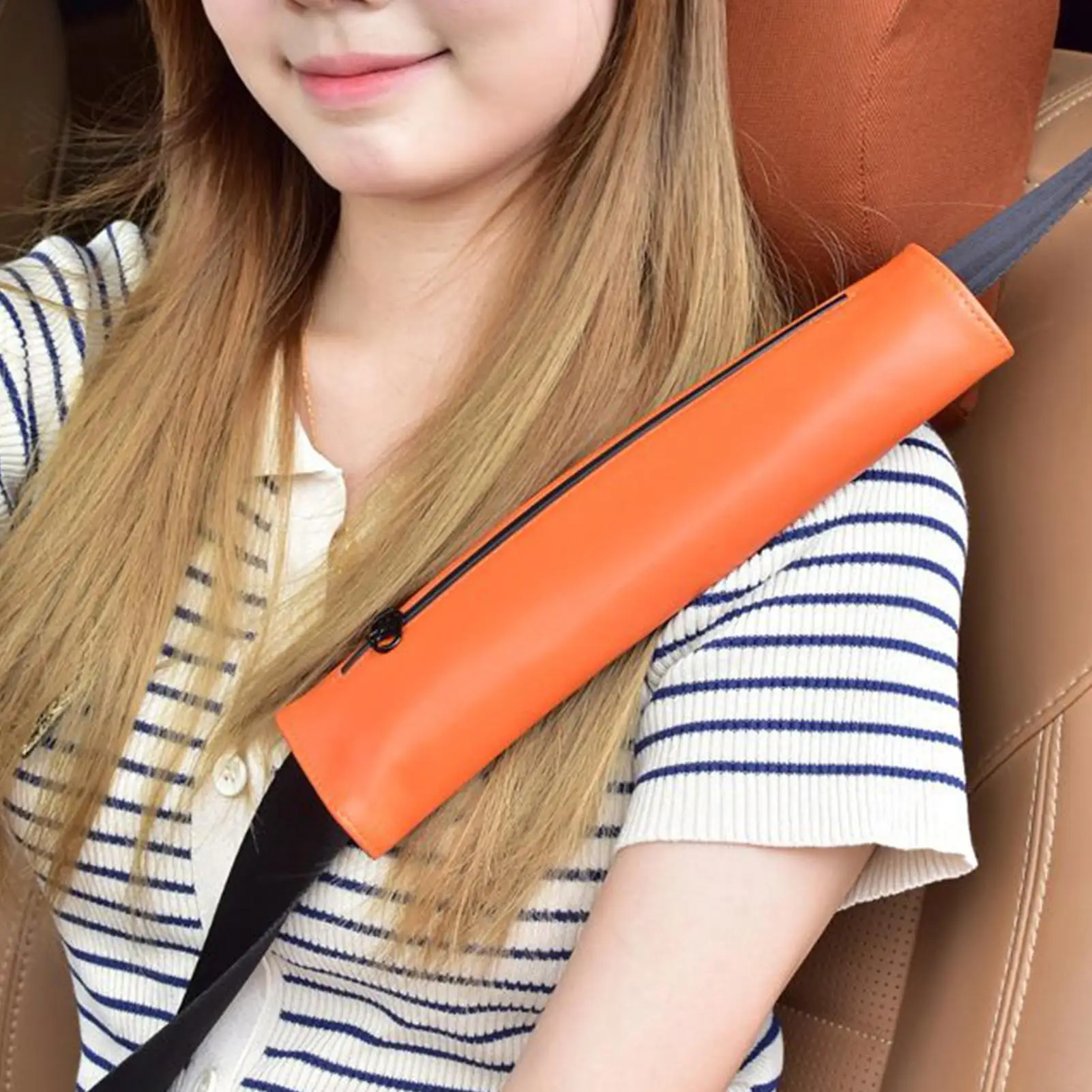 

Чехол на автомобильный ремень безопасности, накладка на ремень безопасности с навесом для ног, удобная подушка для женщин и мужчин, вождение города, ежедневные поездки на работу на шоссе