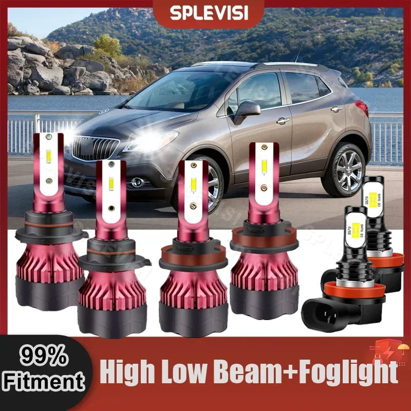 

360 Degree Lighting Headlight LED Light Fog Lamp Kit 9V-36V For Buick Encore 2013 2014 2015 2016 2017 2018 2019 2020