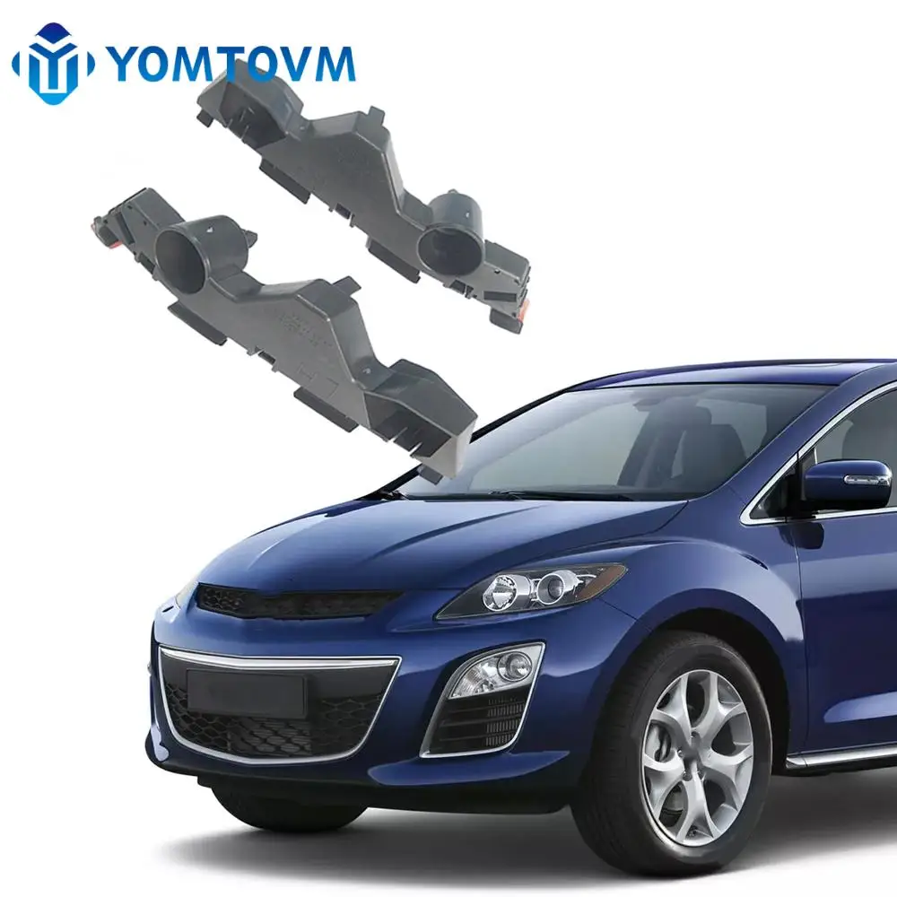 

1 пара кронштейнов переднего бампера, направляющая слева и справа для Mazda CX-7 CX7 2009 2010 2011 2012 EH14-50-0T1A EH14-50-0UID