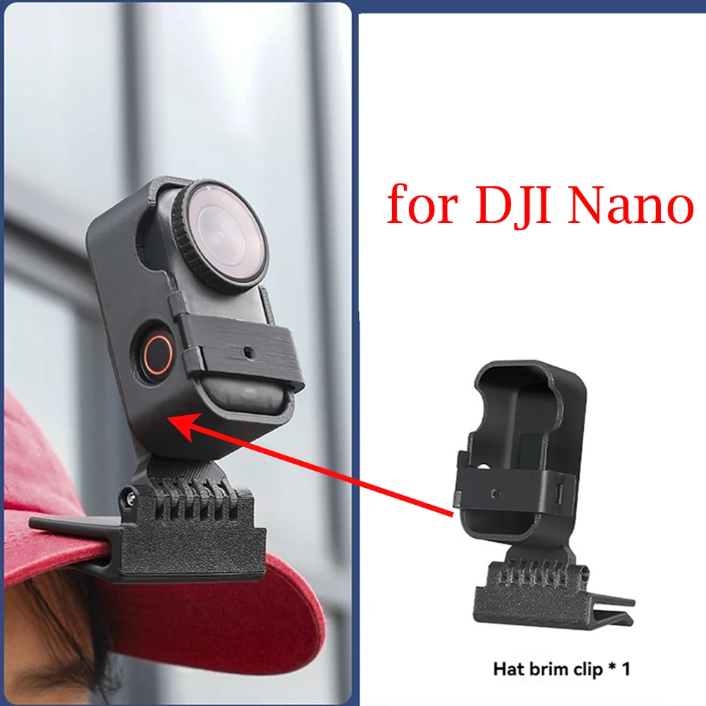 

Hatband Clip for DJI Nano Thumb Sports Camera First-Person View Head-Mounted Bracket