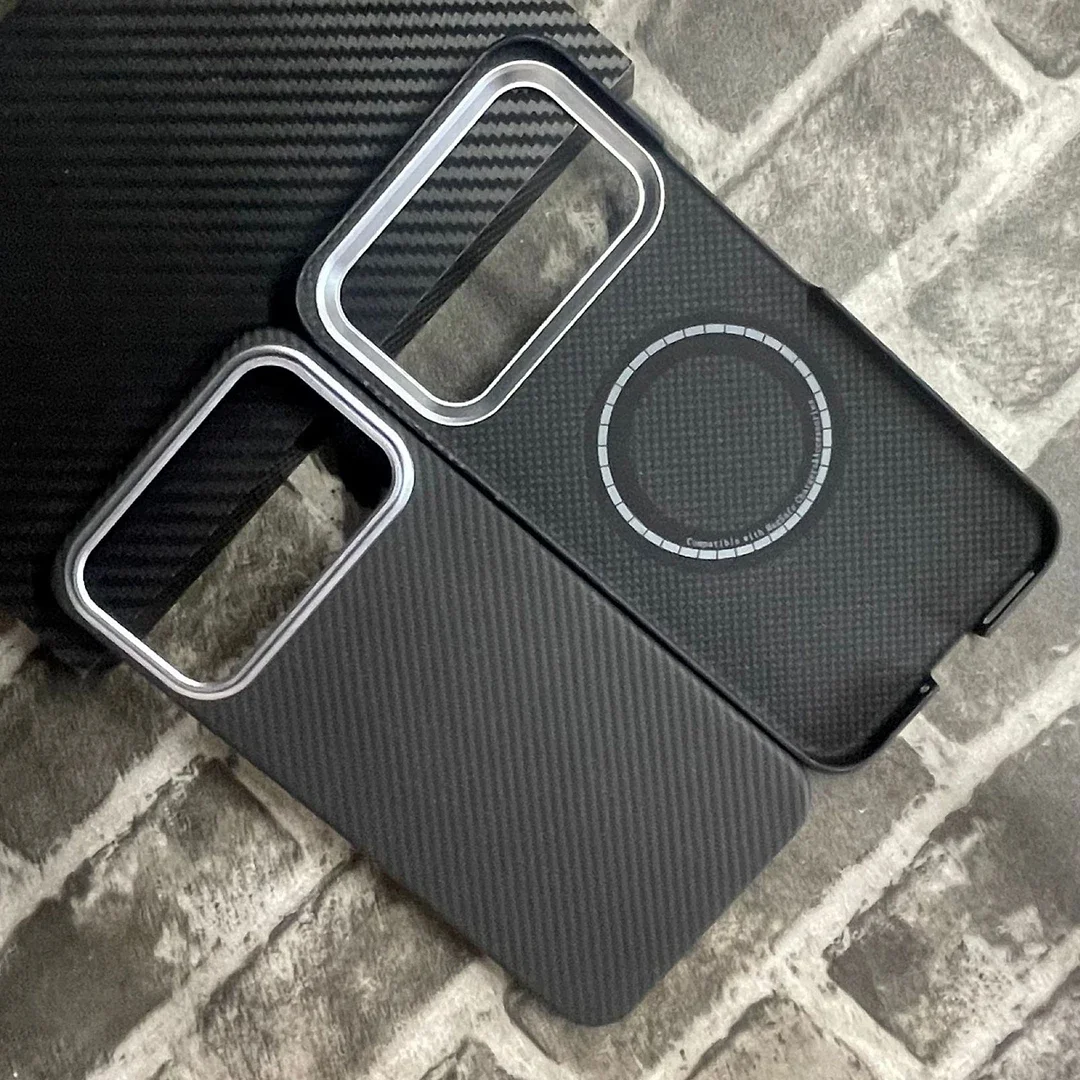 

Magnetic Real 600D Aramid Carbon Fiber Phone Case Cover On For Xiaomi poko Poco F8 Ultra 5G Global PocoF8 F 8 F8Ultra Magsafe
