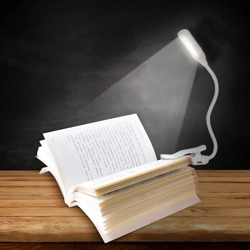 

Touch Control Clip-on Table Lamp Folding Adjustable LED Reading Desk Lamp Portable Eye Protection USB Powered Clip-on Desk Light