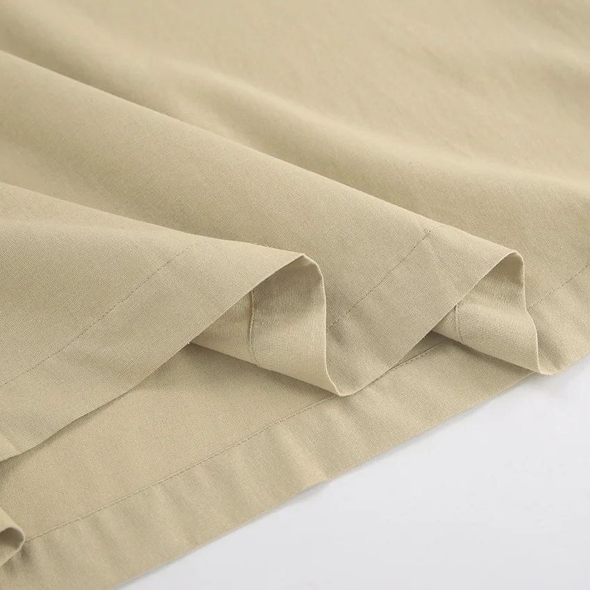 Letnia Damska Seksowna Sukienka Bez Rękawów z Dekoltem typu Hiszpanka, Ażurowa, Bawełniana, na Ramiączkach, Modna, Sznurowana, Długa, z Odkrytymi Plecami, Sukienka Damska, Szlafrok