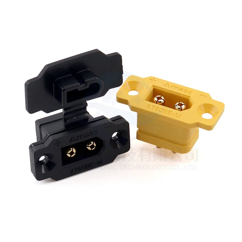 XT60BE-M Original Amass Male XT60BE XT60 XT60H Bullet Connector Wire Cable Plug For RC FPV Charger Battery Motor ESC