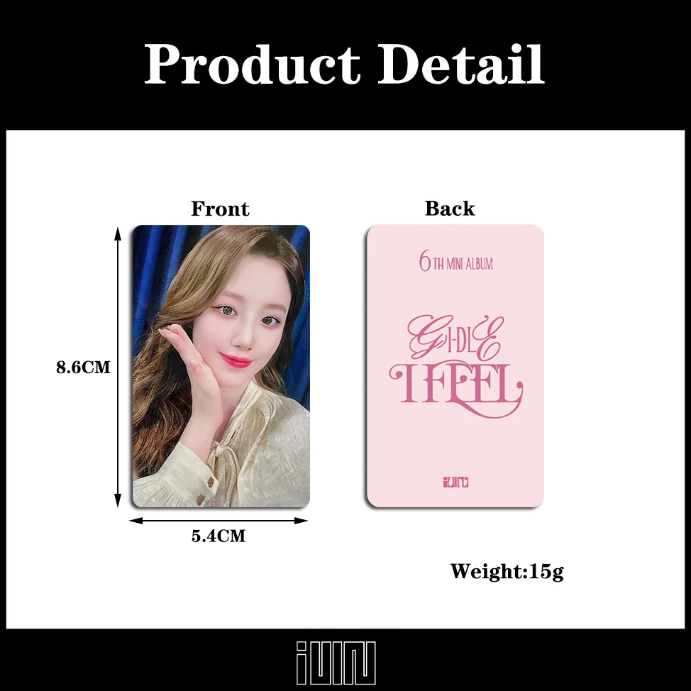 YUQI SHUHUA 전소연 미니 스페셜 카드, (G)I-DLE Tou2
