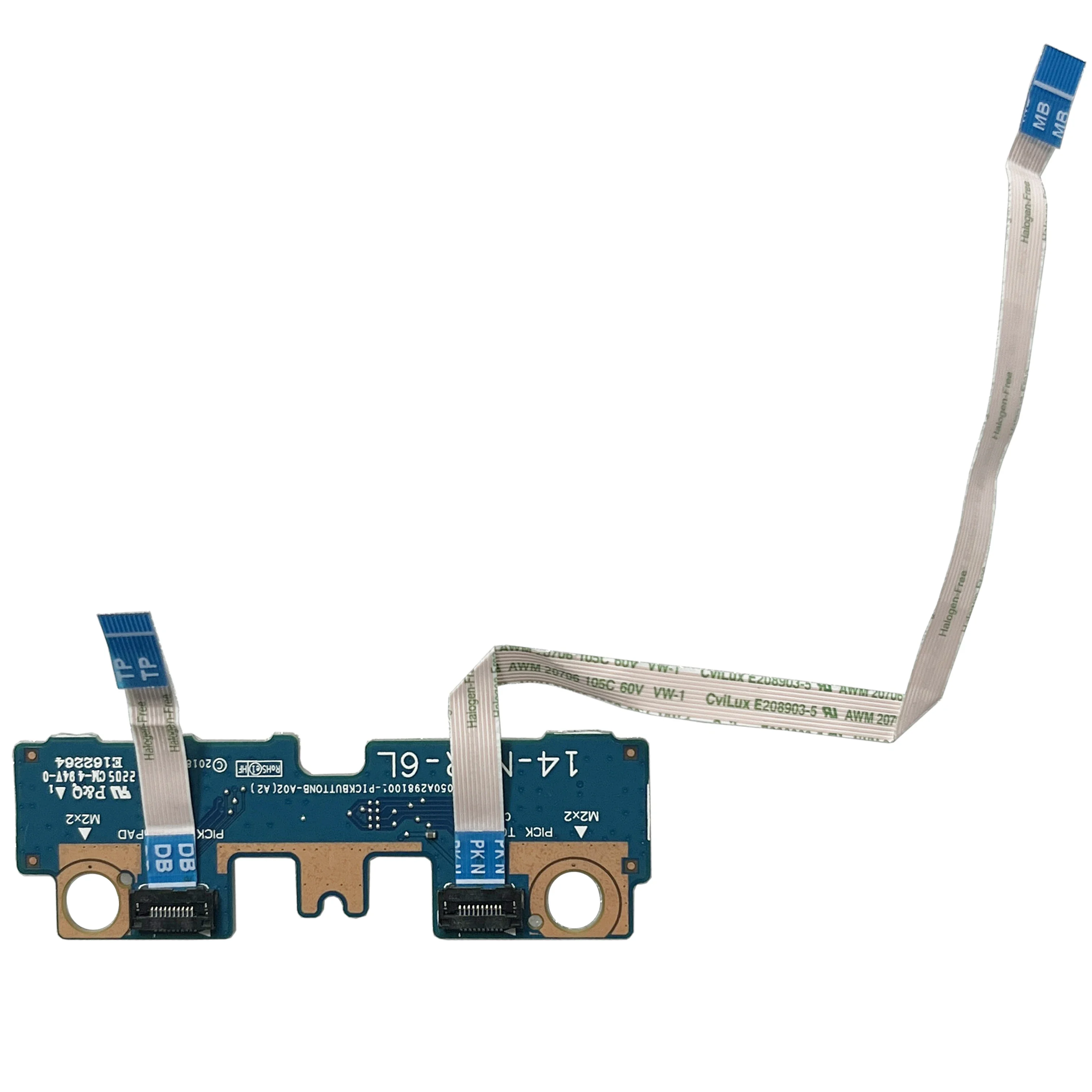 Neu für HP 14-df 14-dk 14-cf 14s-cr 340 g5 240 g8 TPN-I130 TPN-I135 Laptop Touchpad Board links rechts Tasten Board 100% getestet