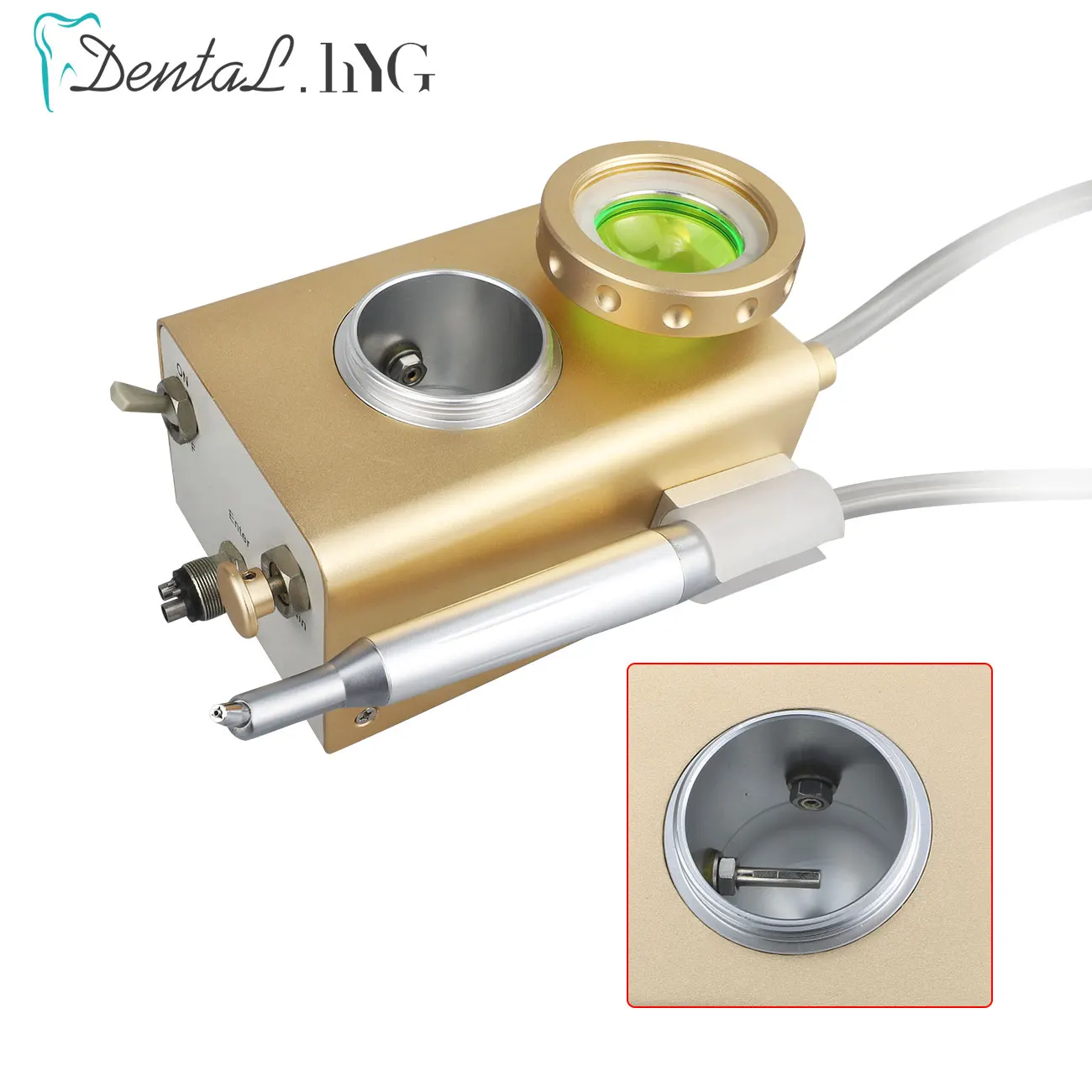 Dental Lab Cleaning Sandblasting Machine Air Water Prophy Polishing Tool