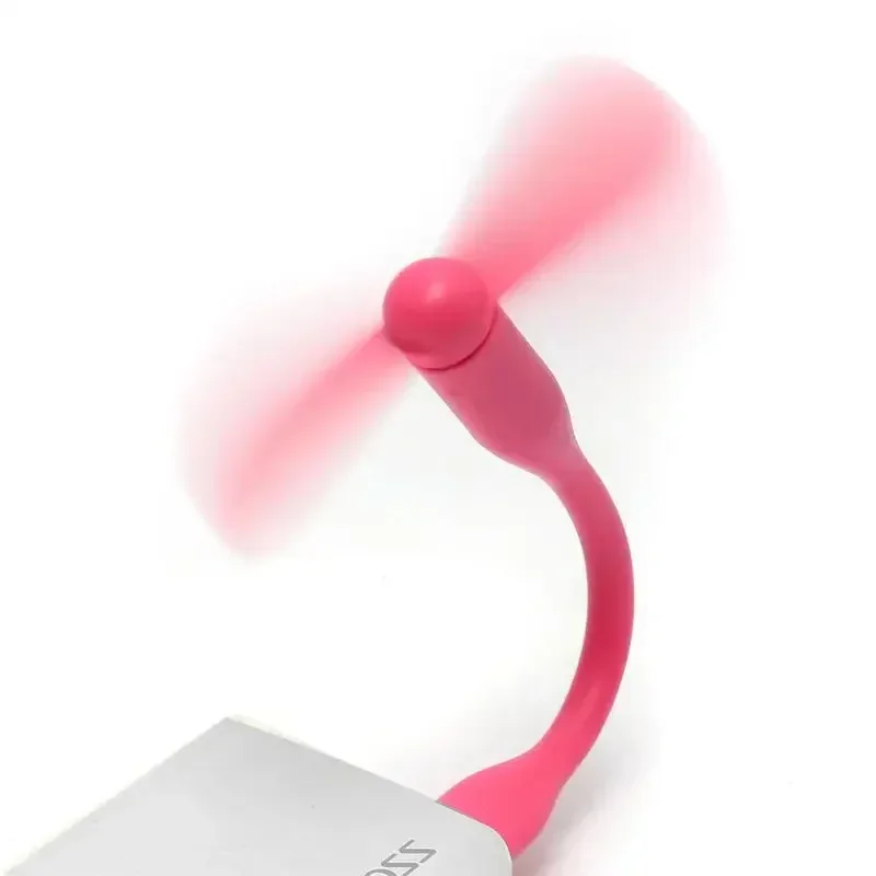 Ventilateur USB flexible pour ordinateur portable, mini ventilateur portable pour banque d'alimentation, ordinateur portable, ordinateur portable, économie d'énergie