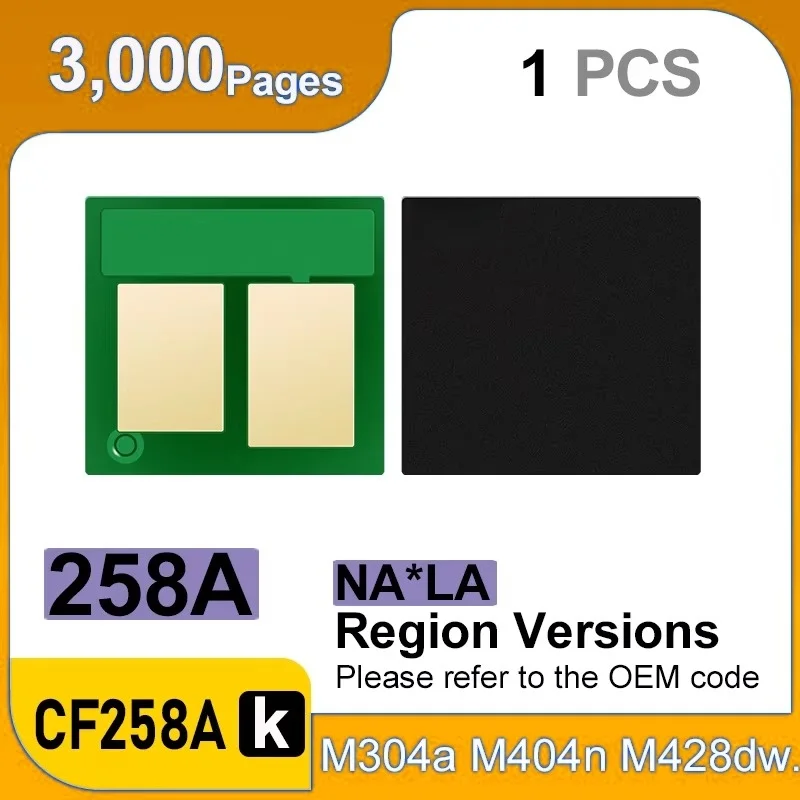 Chip de cartucho CF259A CF258A CF276A 259X 258X 276X para HP LaserJet Pro M428 M428fdw M428fdn M304a M404 M406dn
