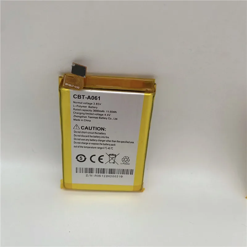 In Stock for CUBOT CBT-A061 battery 3000mAh New production Date Replacement + Tracking Number for CUBOT kingkong mini 2 battery