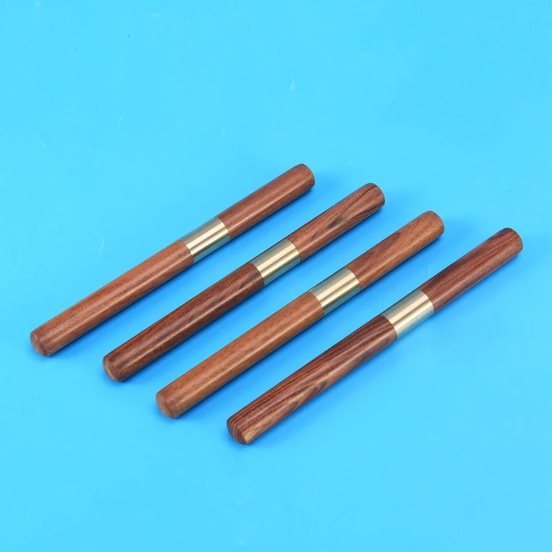 4Pcs 6.1 Inch Stainless Steel Ice Pick Wooden Handle Ice Pick With Cover For Kitchen,Bars,Picnics,Camping And Restaurant