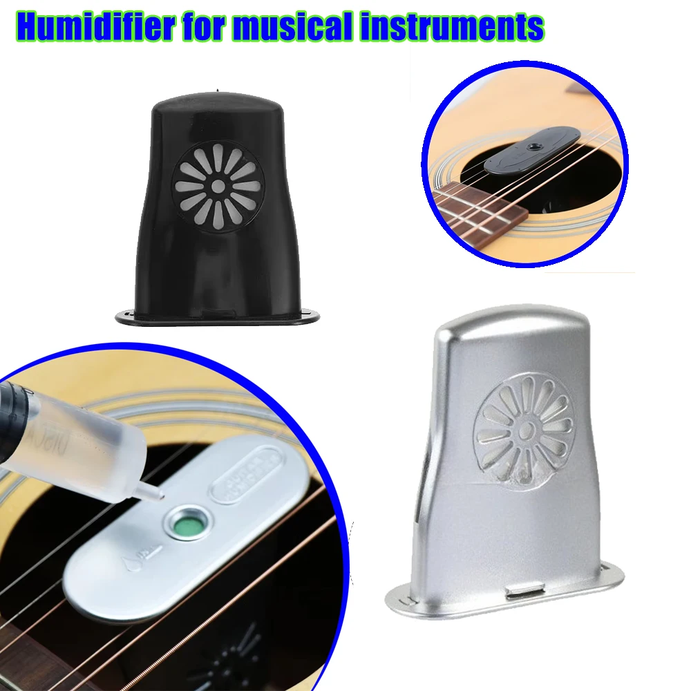 Acoustic Guitar Humidifier Sound Hole Humidifier Anti Drying Anti Panel Cracking Instrument Care Humidity Adjustment Accessories